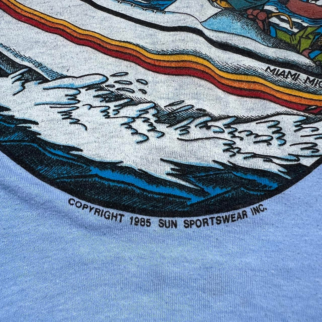 Vintage 80s Miami Mice T-shirt / Large
