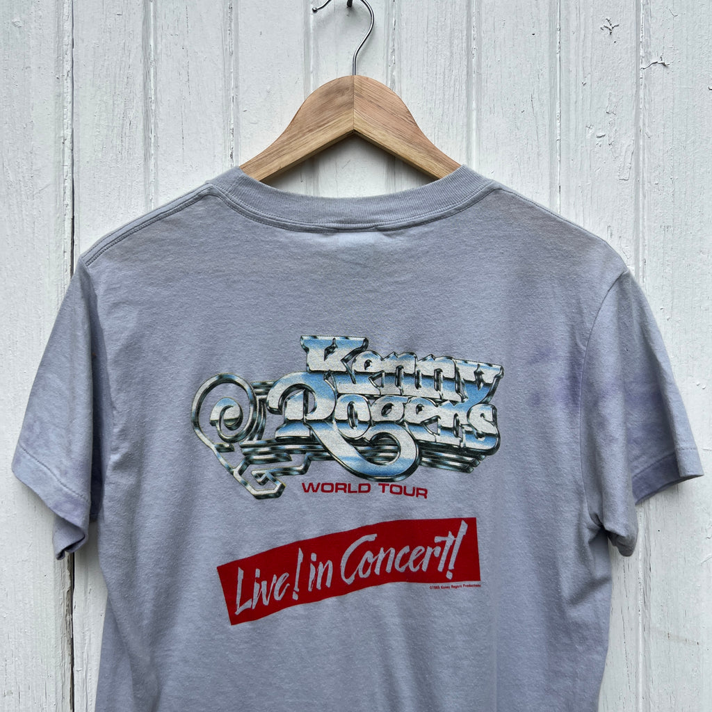 80s Kenny Rogers '85 World Tour Concert Tee