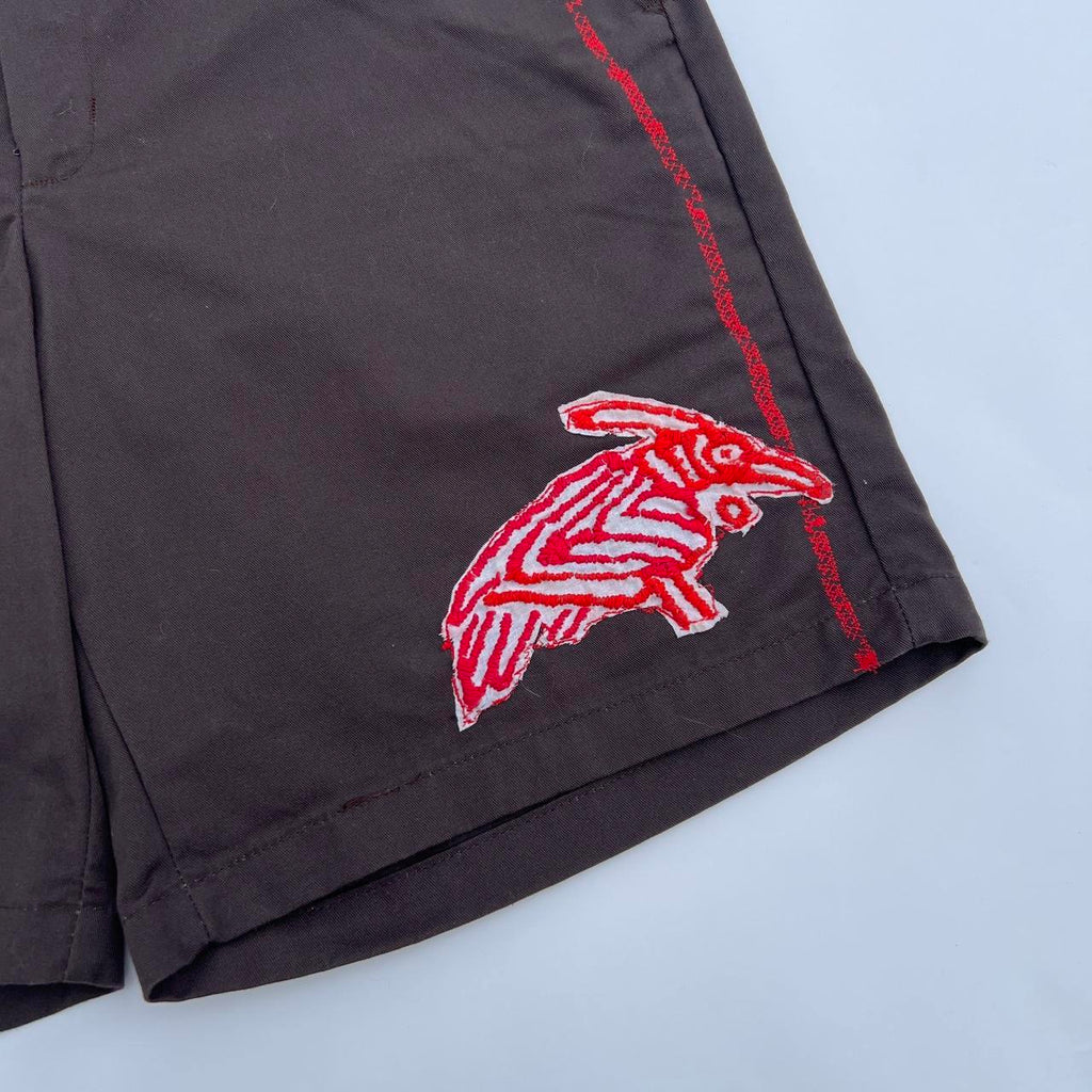 Aztec Bird Shorts / Size 34