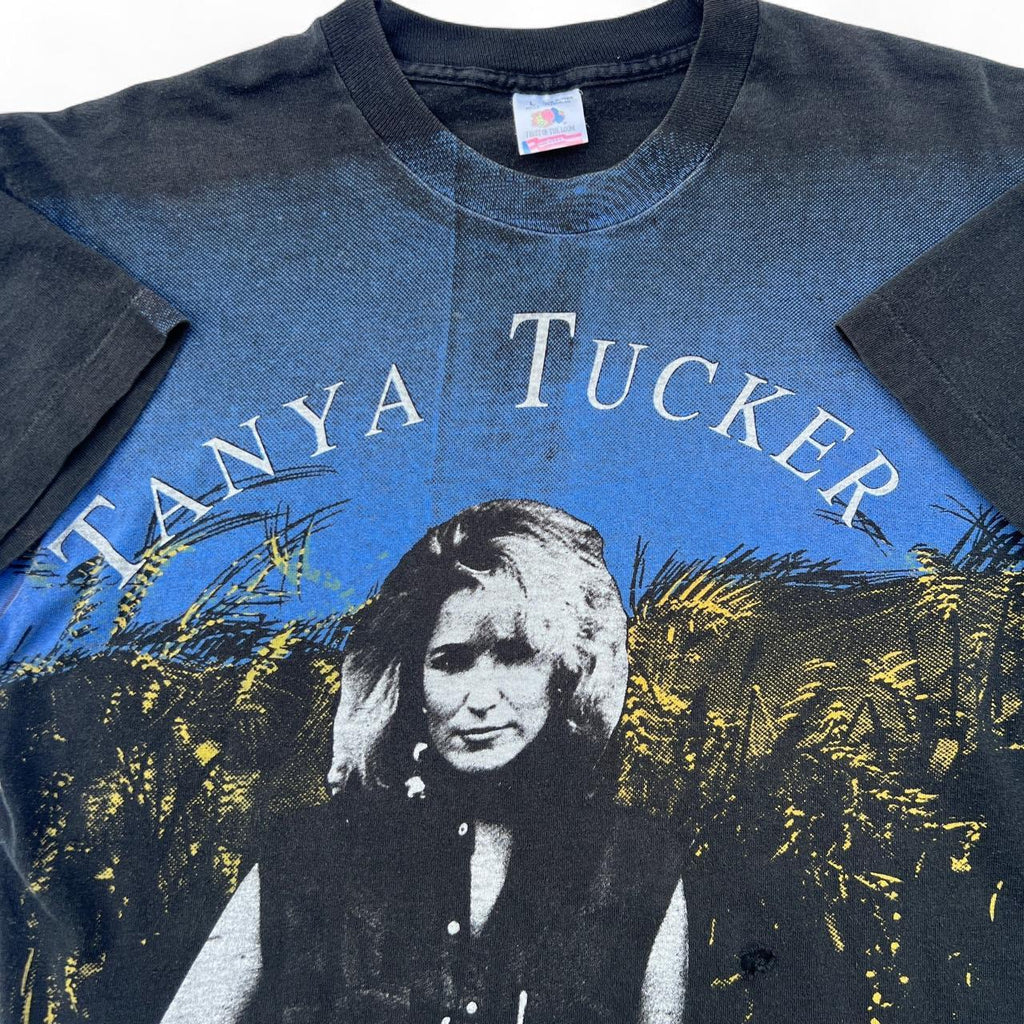 Vintage 1993 Tanya Tucker Can’t Run From Yourself Tour Tee / Large