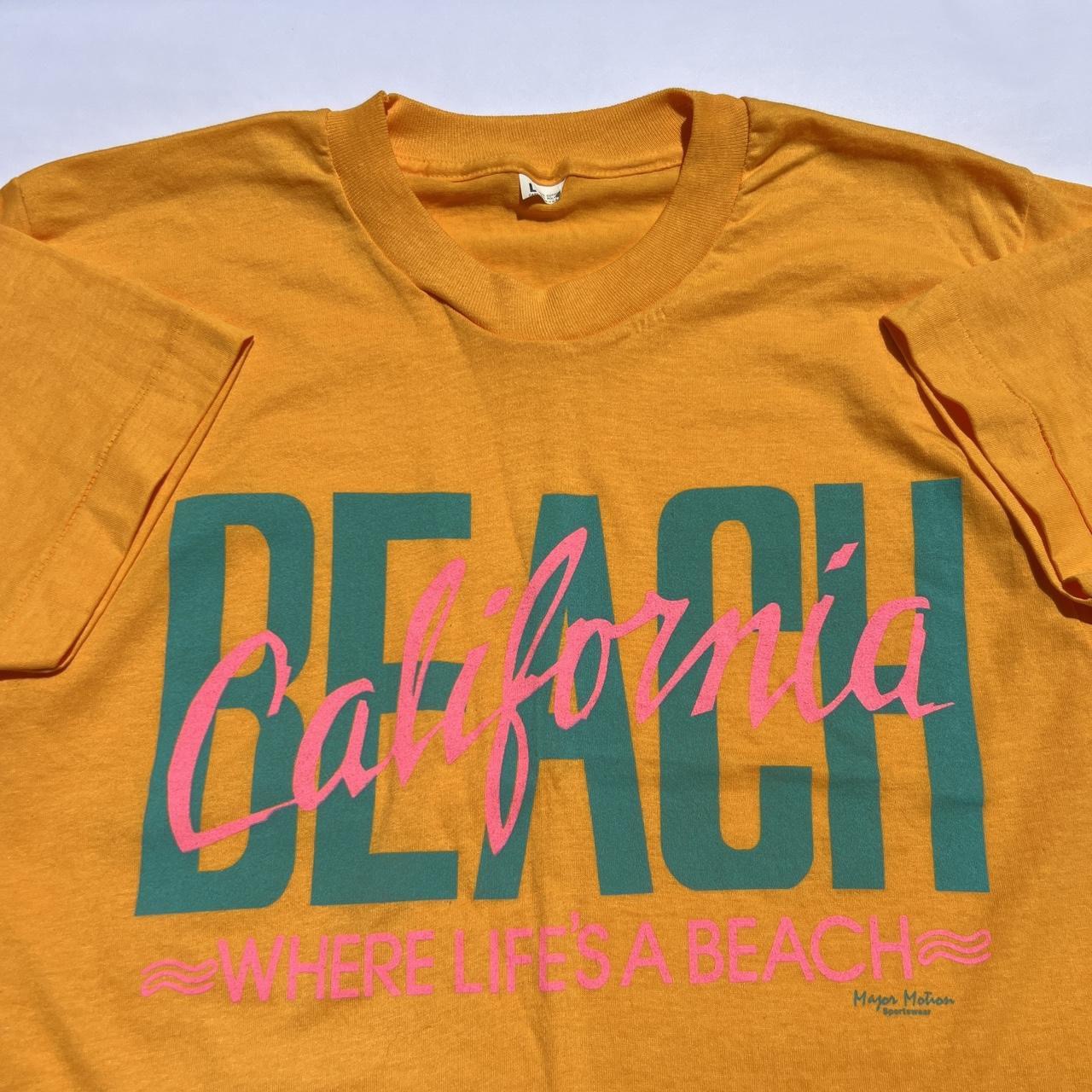 Vintage 80s California Beach “Life’s a Beach” T-shirt / Large