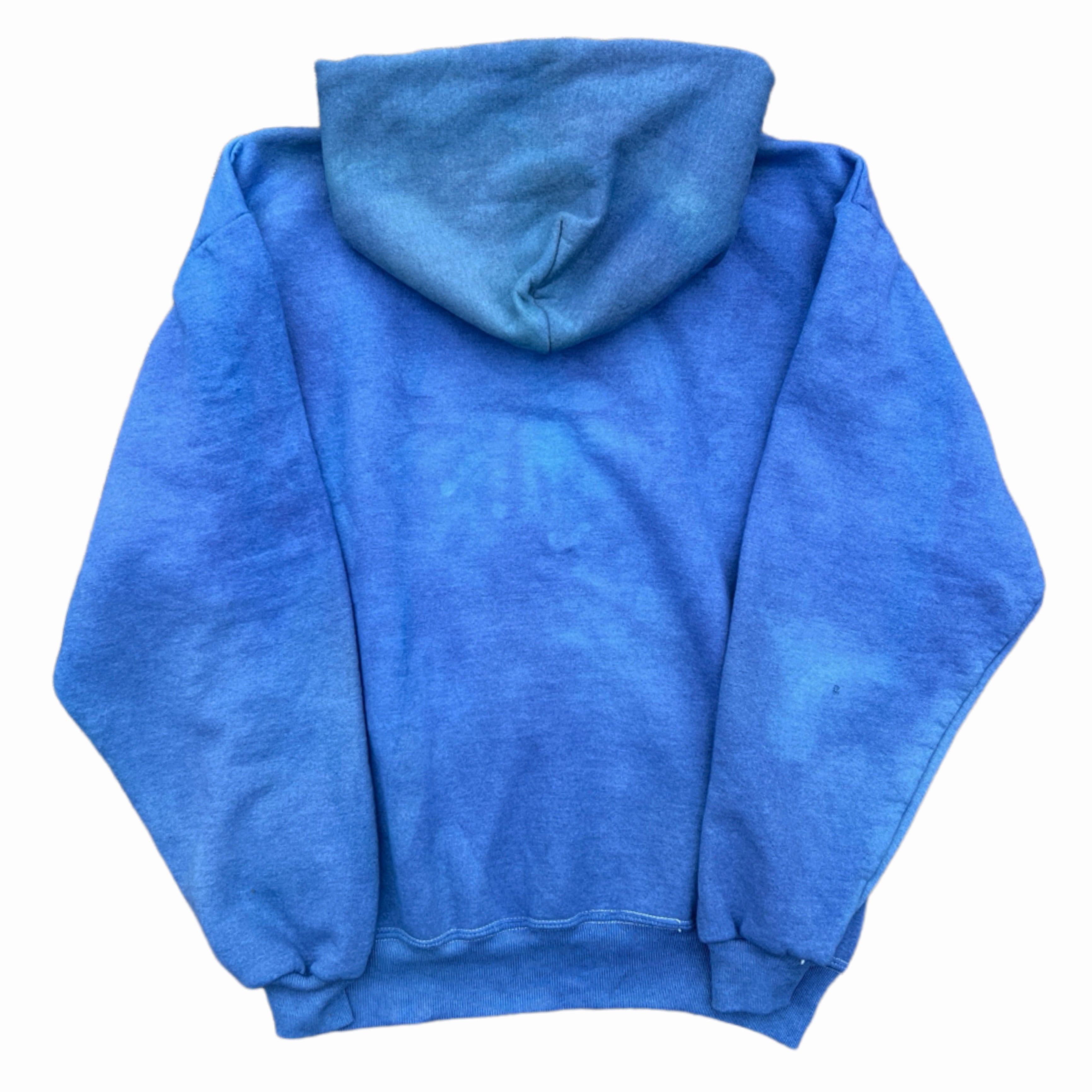 Twin Dogs Indigo Dyed Hoodie / Medium