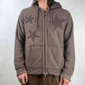 Brown Star Hoodie / XL