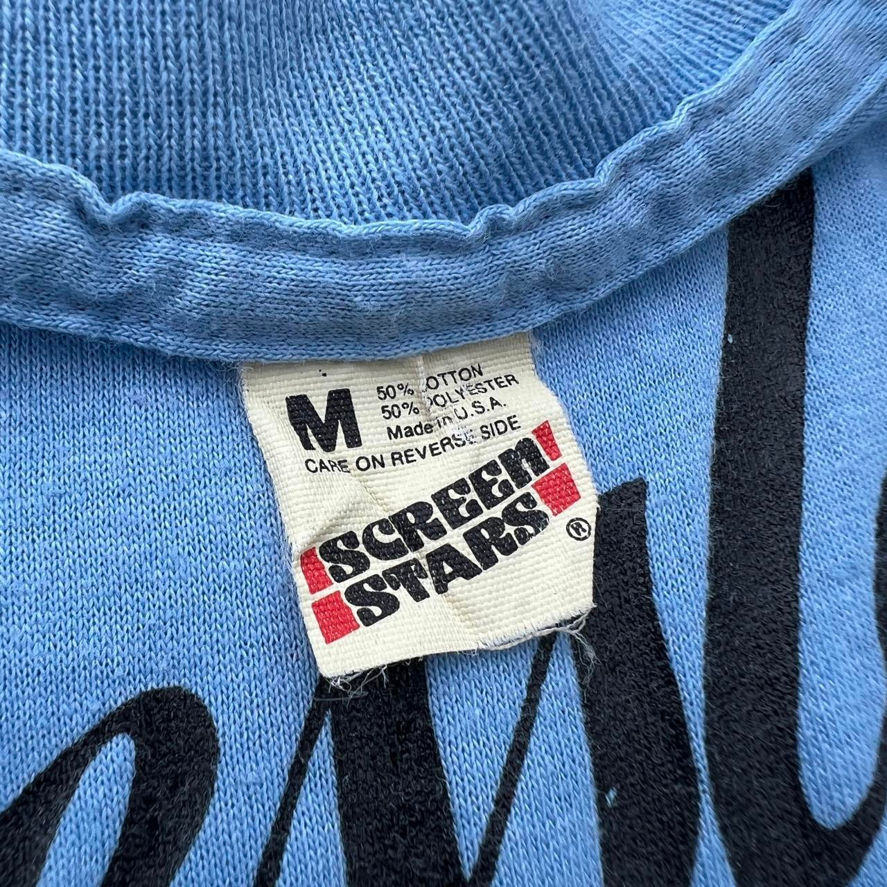 Vintage 70s “Shit Happens at Bessler's Place” Tee / fits like S/M