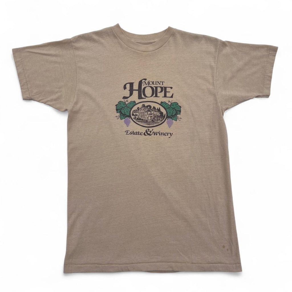 Vintage 70s Mount Hope Estate Winery Tee / fits like S/M