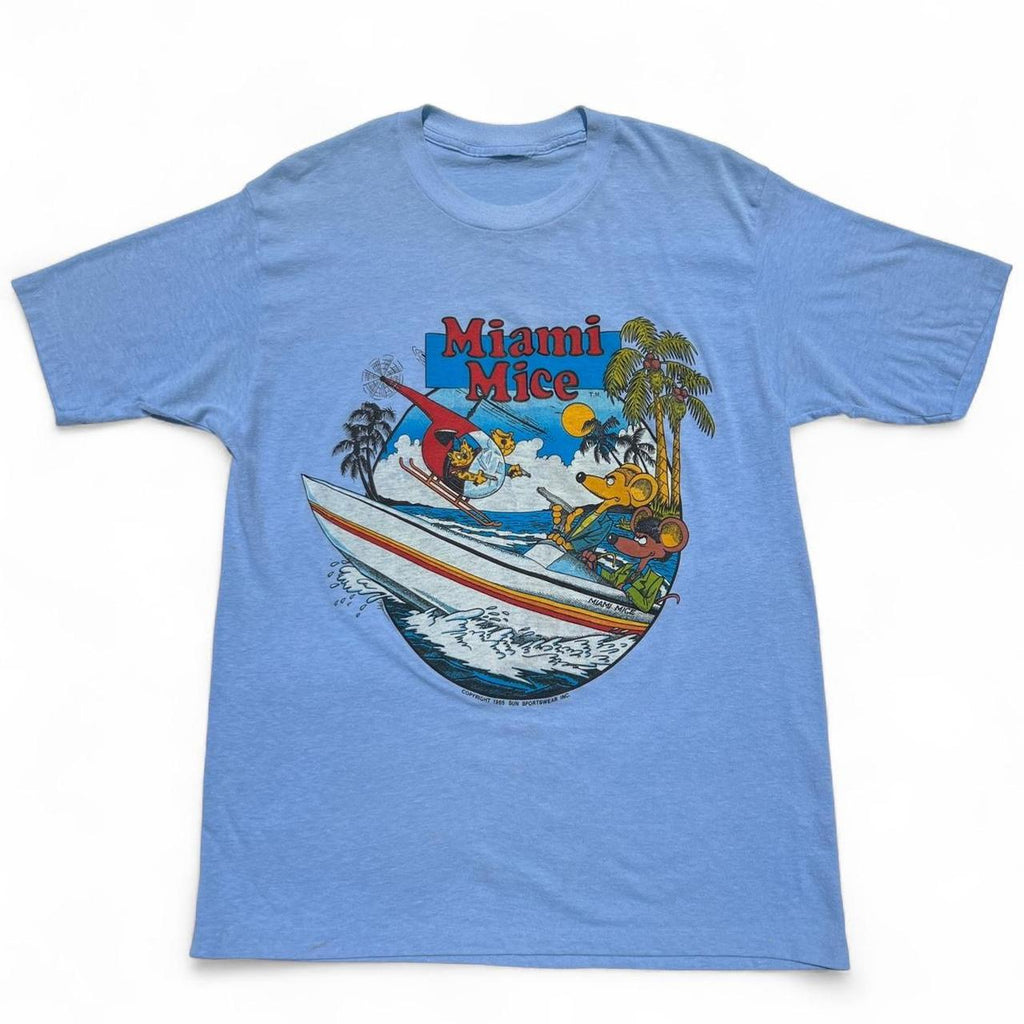Vintage 80s Miami Mice T-shirt / Large