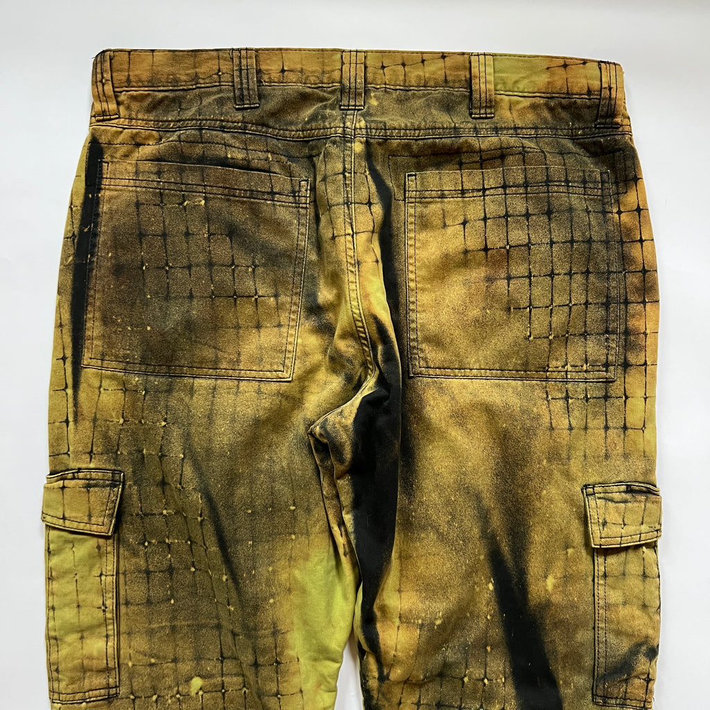 Net Cargo Pants / Size 38