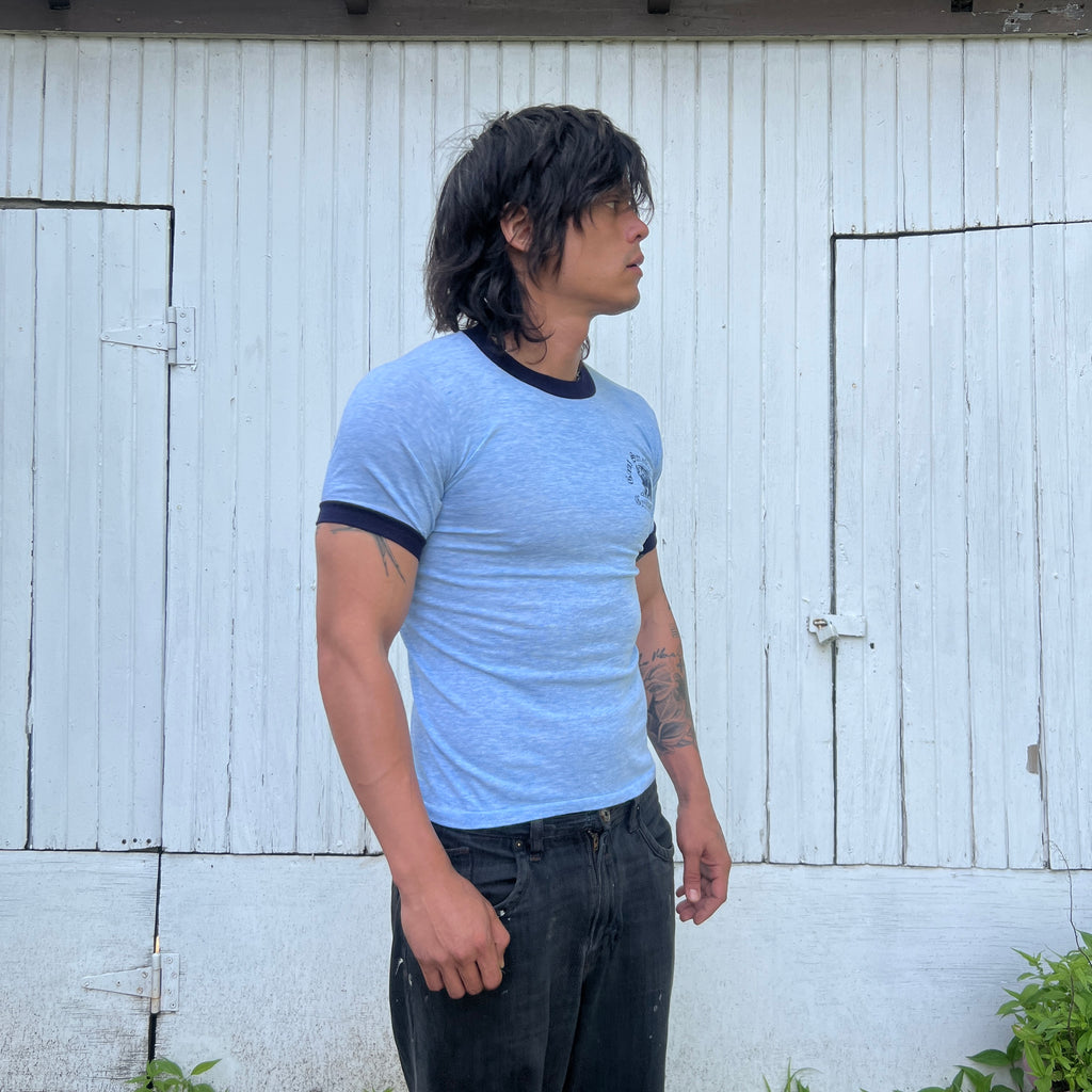 70s Great Smoky Mountains Ringer Tee
