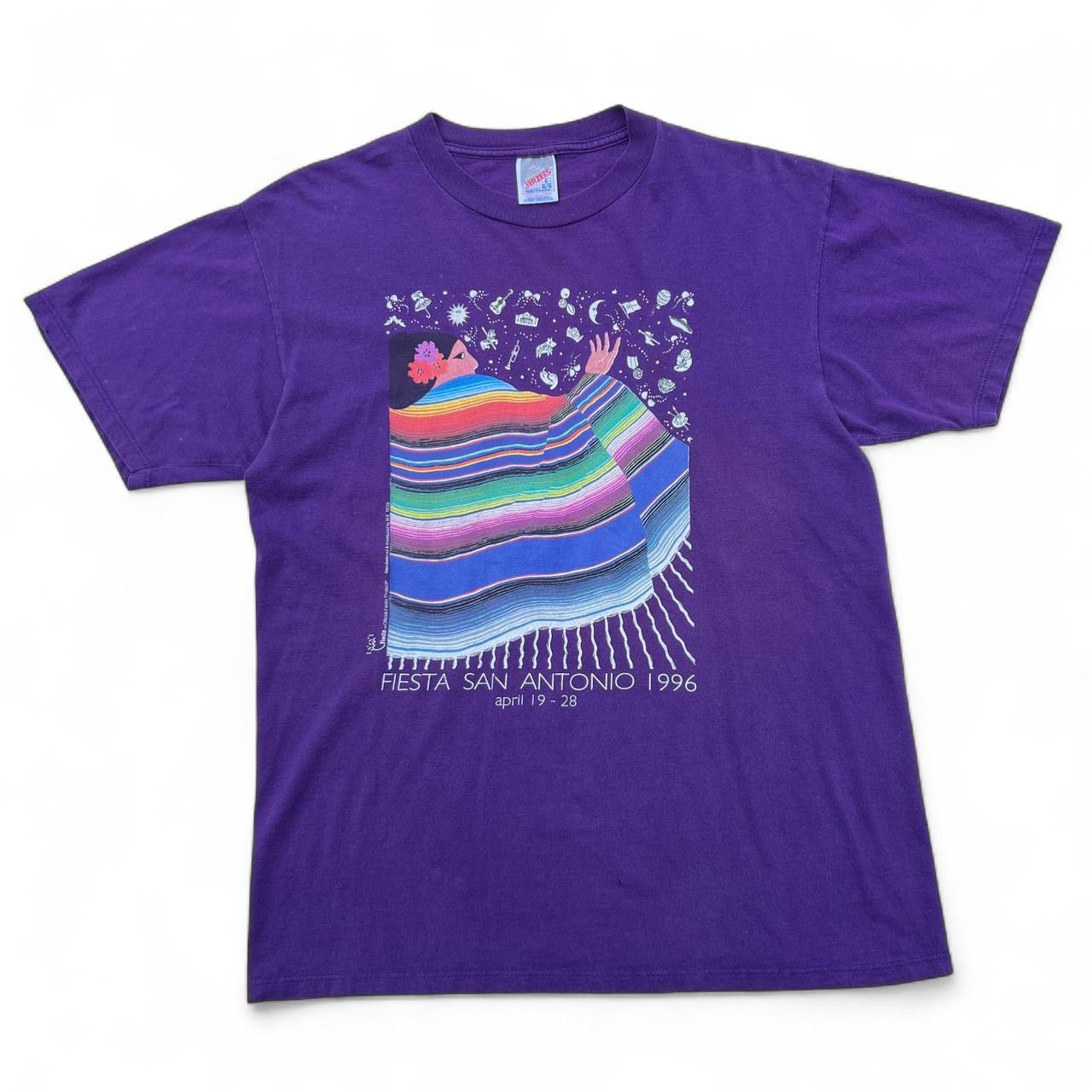 Vintage Fiesta San Antonio 1996 T-Shirt / Large