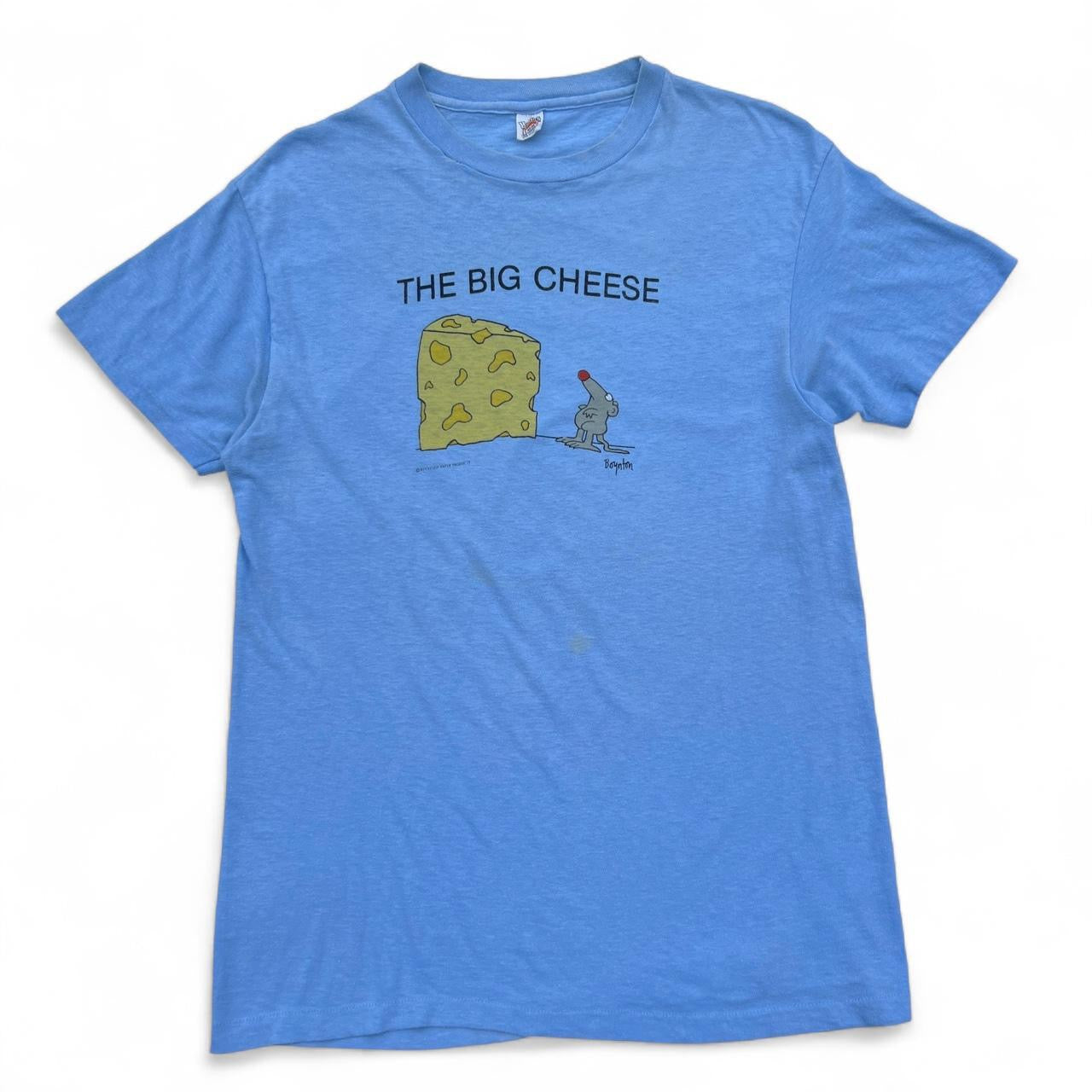 Vintage 70s The Big Cheese Tee / Large