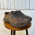 Size Men’s 9 | Brown Leather Skechers Memory Foam Shoes