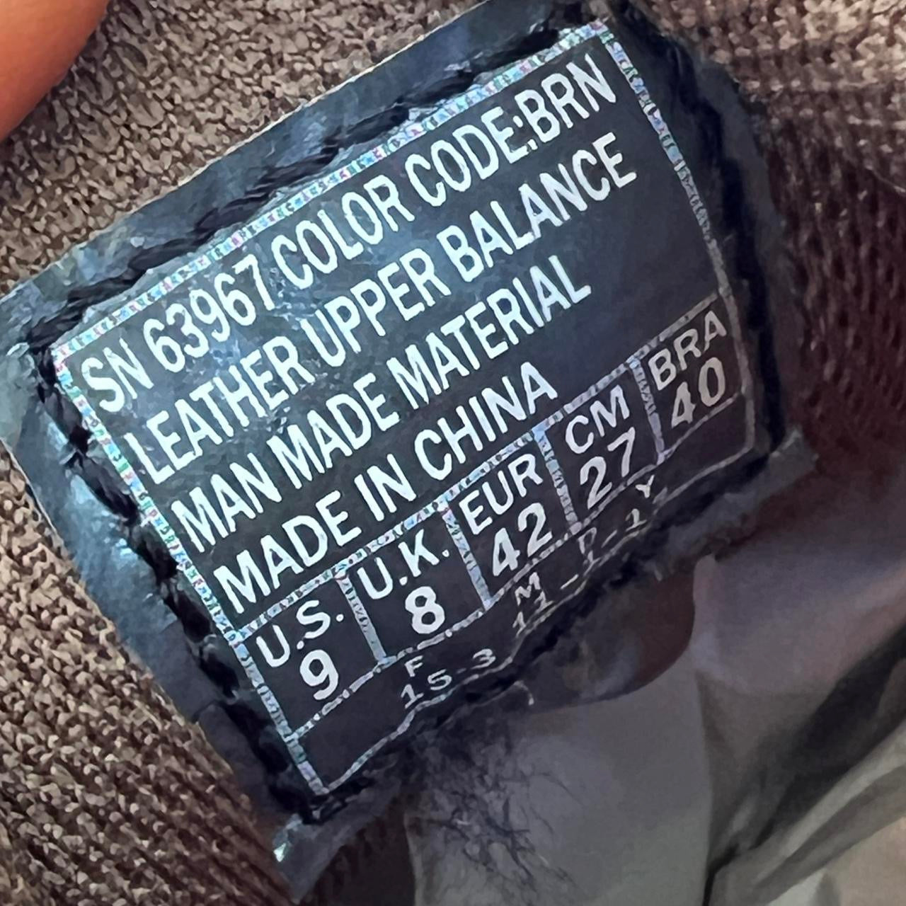 Size Men’s 9 | Brown Leather Skechers Memory Foam Shoes