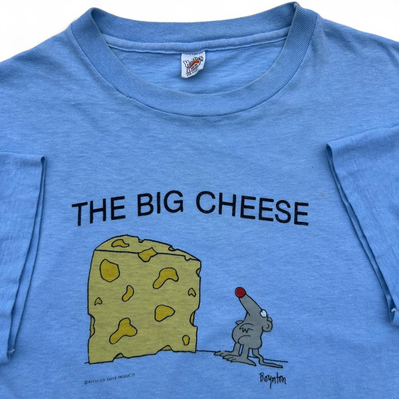 Vintage 70s The Big Cheese Tee / Large