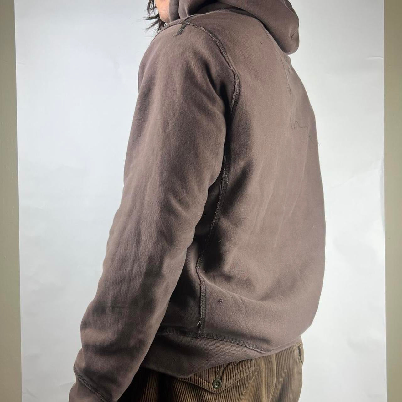 Brown Star Hoodie / XL