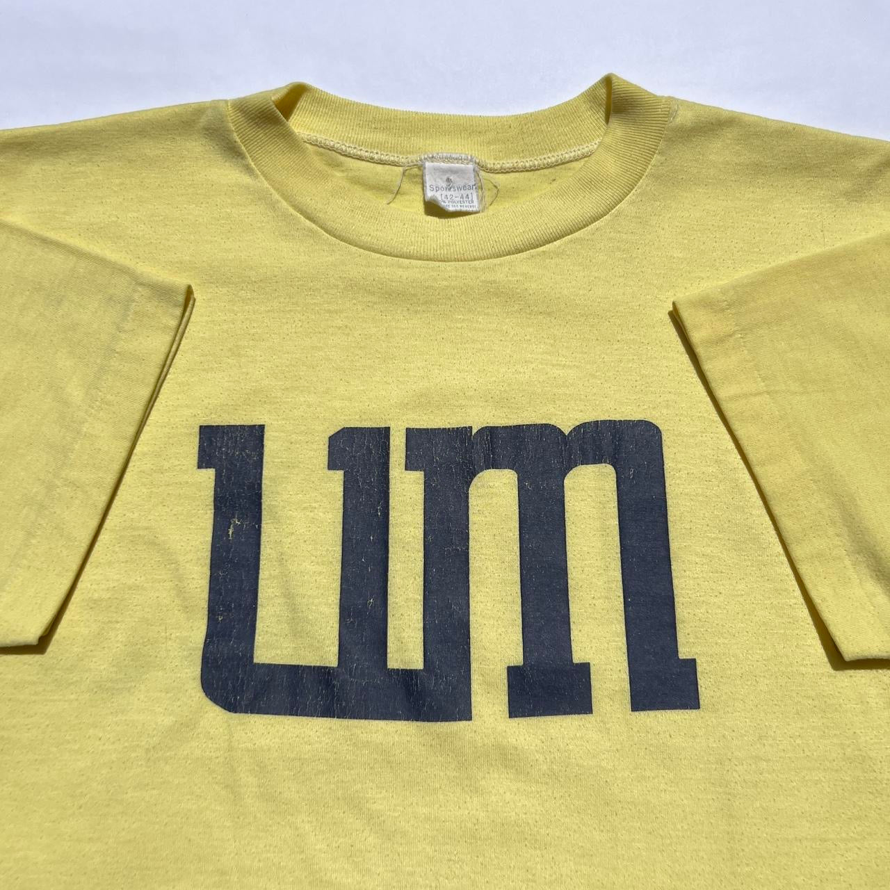 Vintage 70s University of Michigan T-shirt / Large