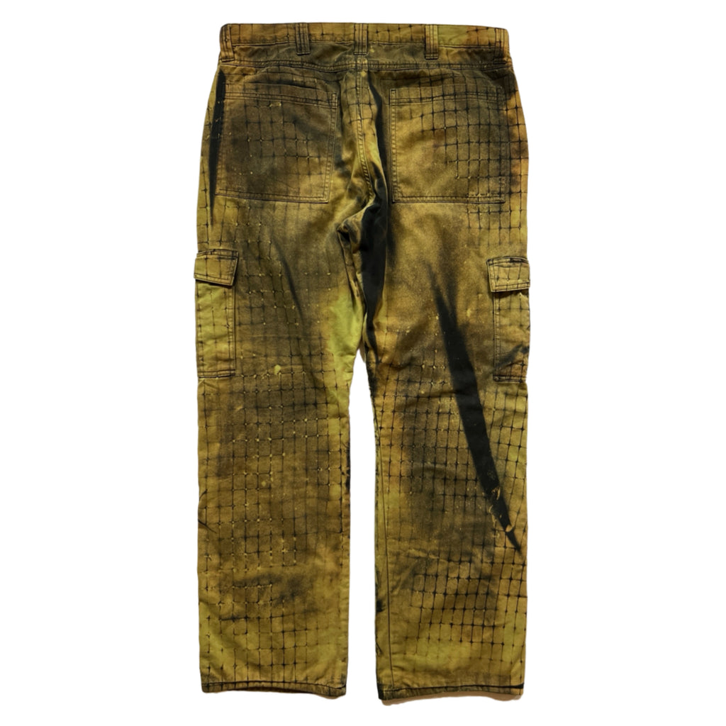 Net Cargo Pants / Size 38