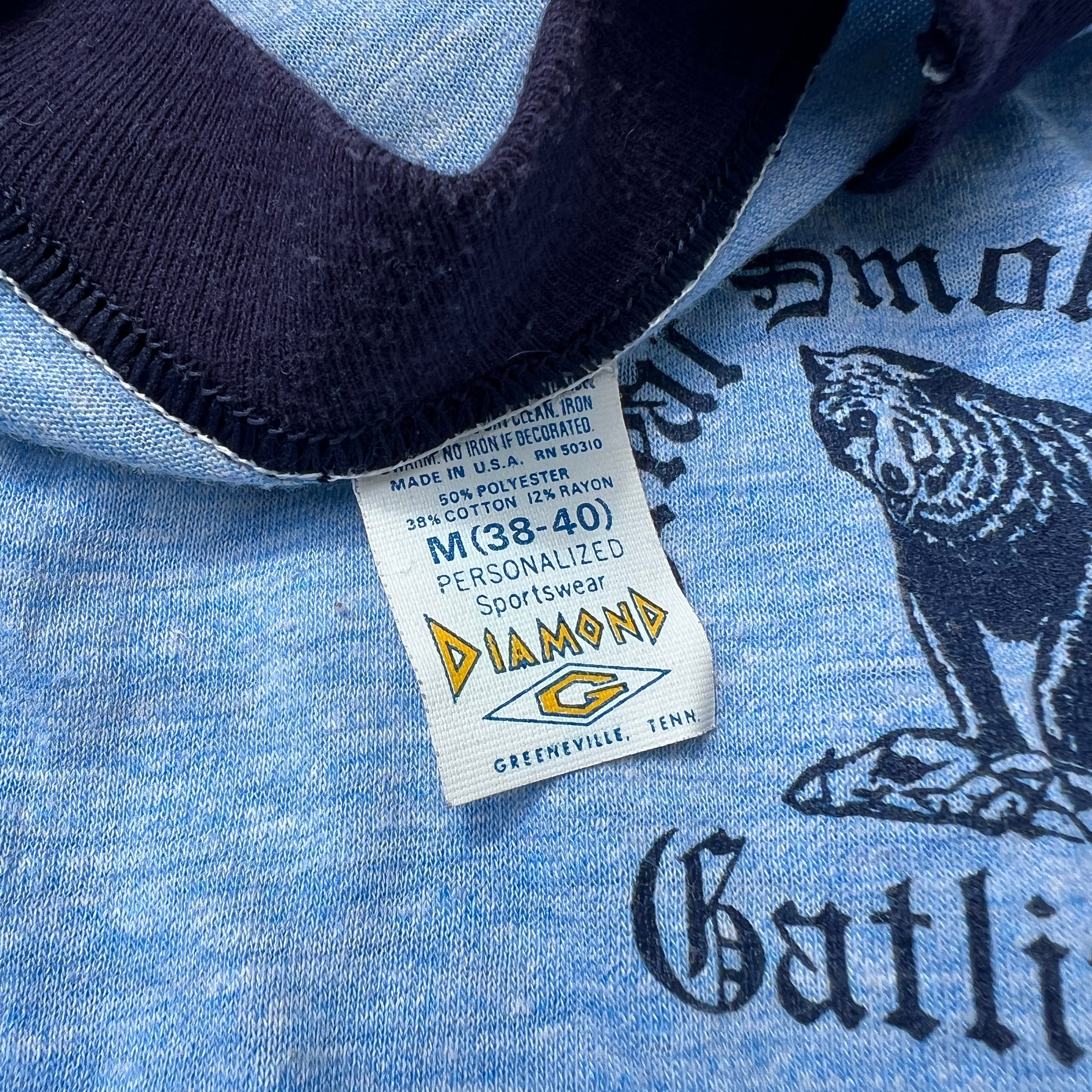 70s Great Smoky Mountains Ringer Tee