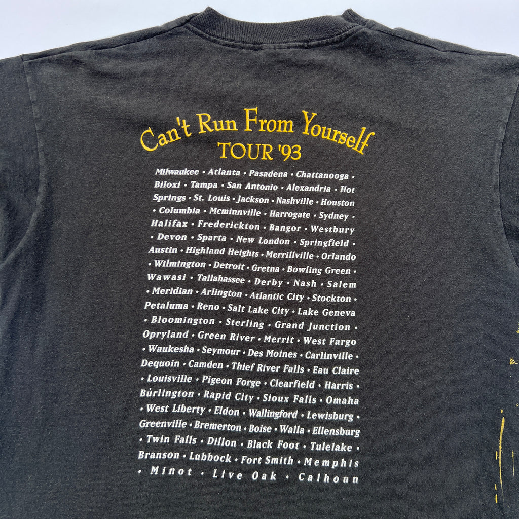 Vintage 1993 Tanya Tucker Can’t Run From Yourself Tour Tee / Large