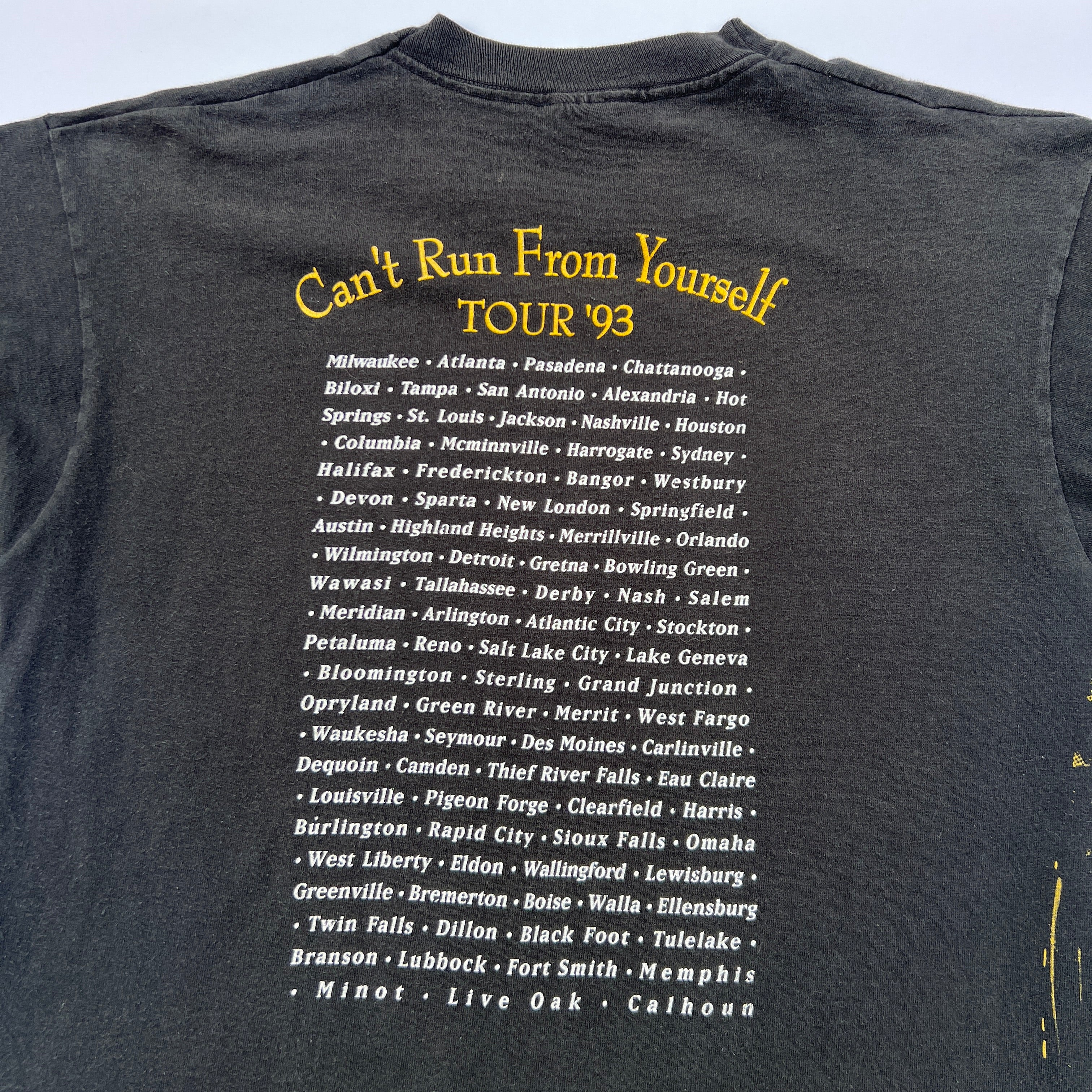Vintage 1993 Tanya Tucker Can’t Run From Yourself Tour Tee / Large