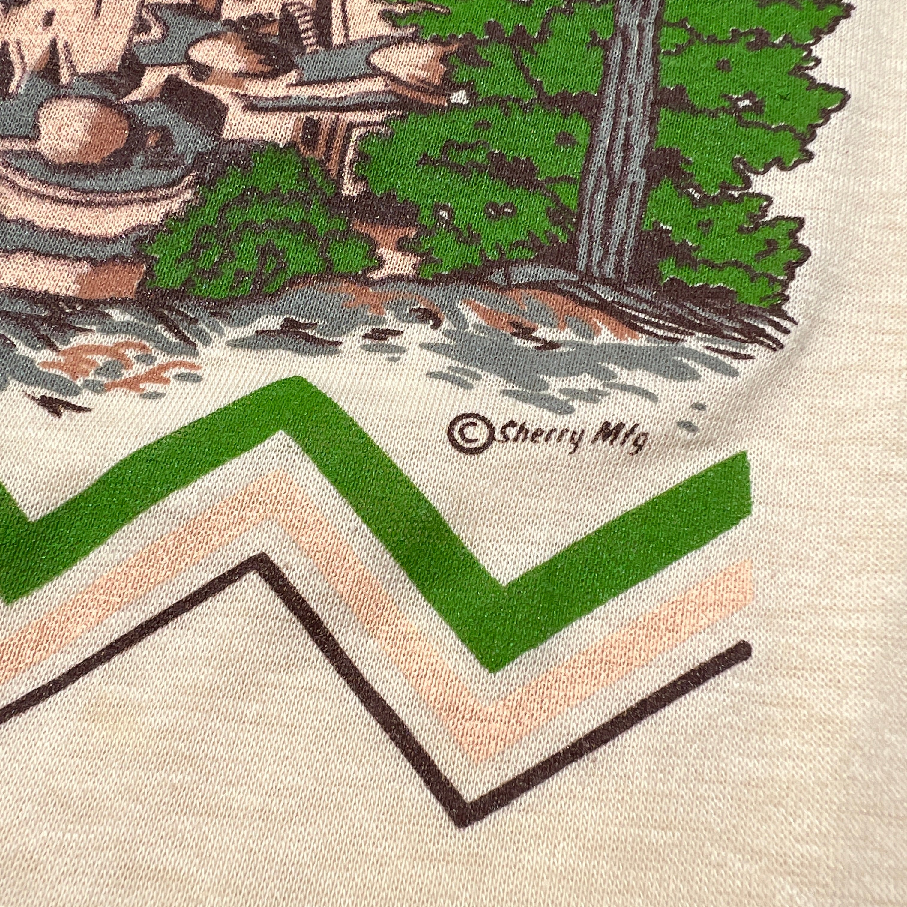 70s Mesa Verde National Park Ringer Tee