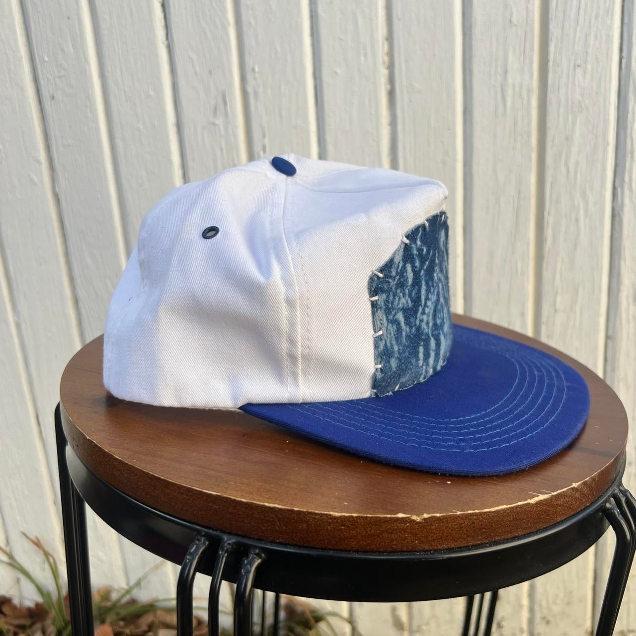 Upcycled Vintage Cyanotype Arch Hat