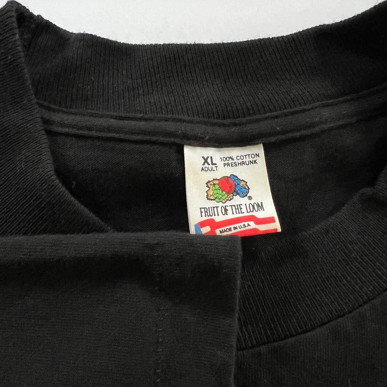 Vintage 90s Bleach Dyed Tiger T-Shirt / XL