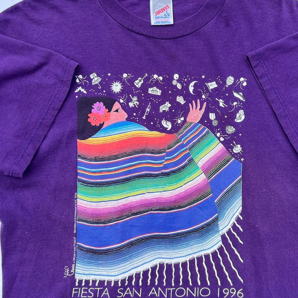 Vintage Fiesta San Antonio 1996 T-Shirt / Large