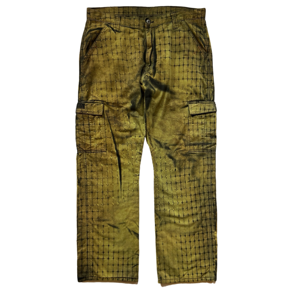 Net Cargo Pants / Size 38